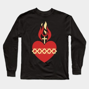 Sacred Heart of Jesus. Long Sleeve T-Shirt